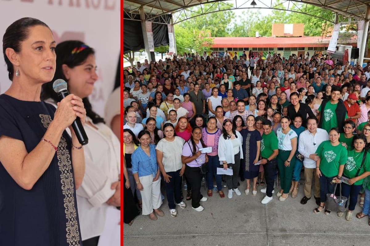 Claudia Sheinbaum defiende programas sociales y anuncia inversiones millonarias en infraestructura durante su gira por Colima “Con el pueblo todo, sin el pueblo nada”
