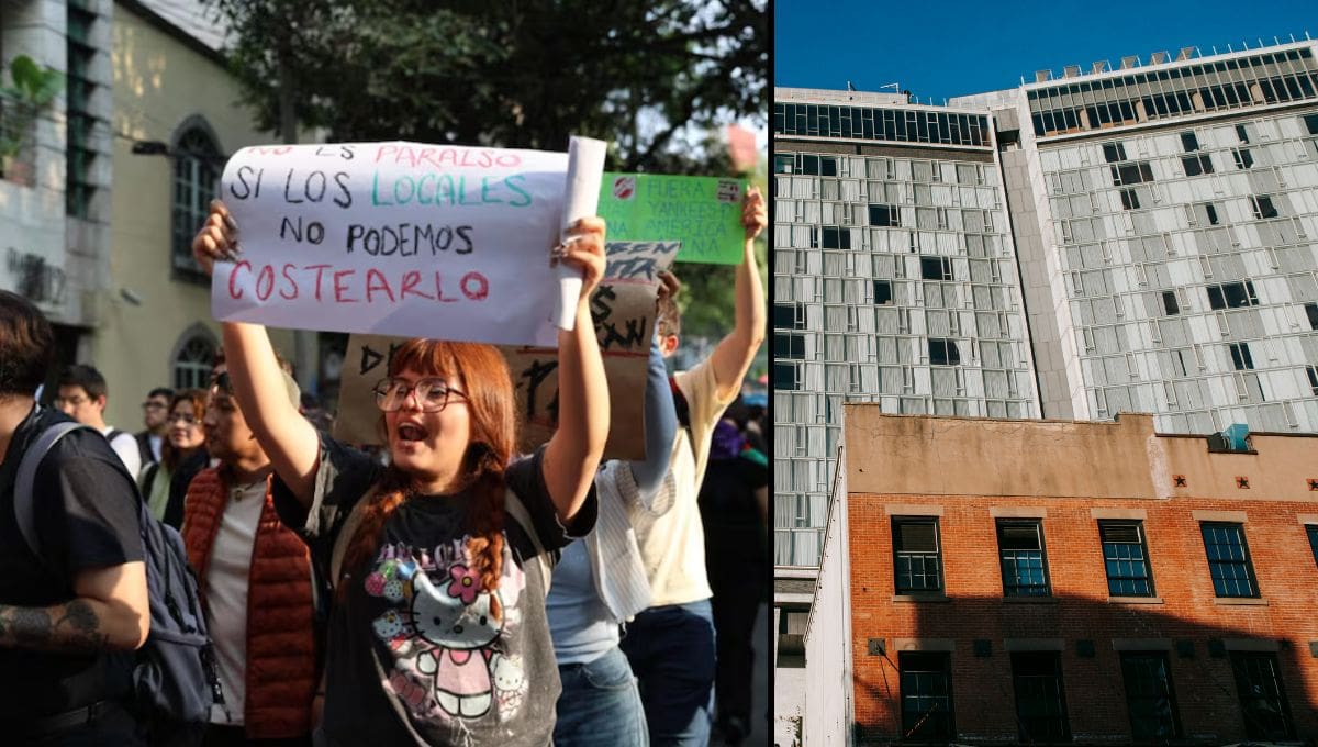 La marcha contra la gentrificación en la alcaldía Cuauhtémoc terminó con actos violentos que preocuparon a empresarios y asociaciones turísticas.