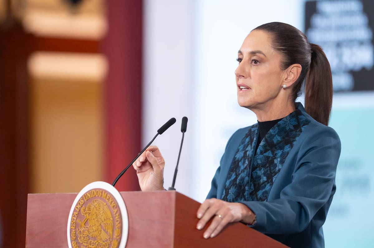 Cuauhtémoc, Ciudad de México, México, 27 de marzo de 2026.
La doctora Claudia Sheinbaum Pardo, presidenta Constitucional de los Estados Unidos Mexicanos en conferencia de prensa matutina, “Conferencia del Pueblo” en el Salón Tesorería de Palacio Nacional. La acompañan Rosa Icela Rodríguez Velázquez, secretaria de Gobernación; Félix Arturo Medina Padilla, subsecretario de Derechos Humanos, Población y Migración de la Secretaría de Gobernación; Marcela Figueroa Franco, secretaria ejecutiva del Sistema Nacional de Seguridad Pública (SESNSP) y Martha Lidia Pérez Gumercindo, titular de la Comisión Nacional de Busqueda.
Foto: Saúl López / Presidencia