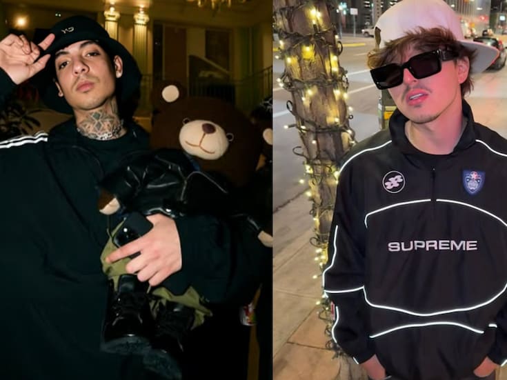 Natanael Cano interpreta “Cuerno Azulado” junto a Gabito Ballesteros en el Flow Fest 2025: ¿Será multado?