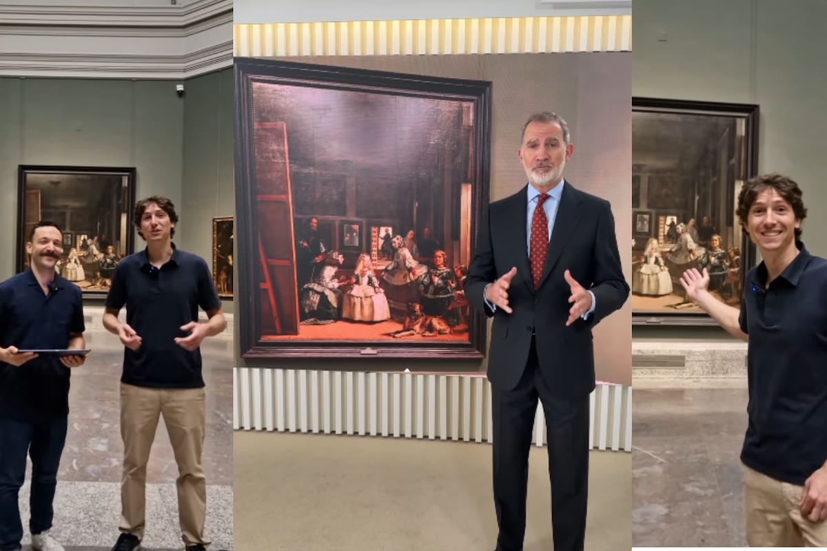VIDEO: El Rey Felipe VI protagoniza histórica transmisión del Museo del Prado