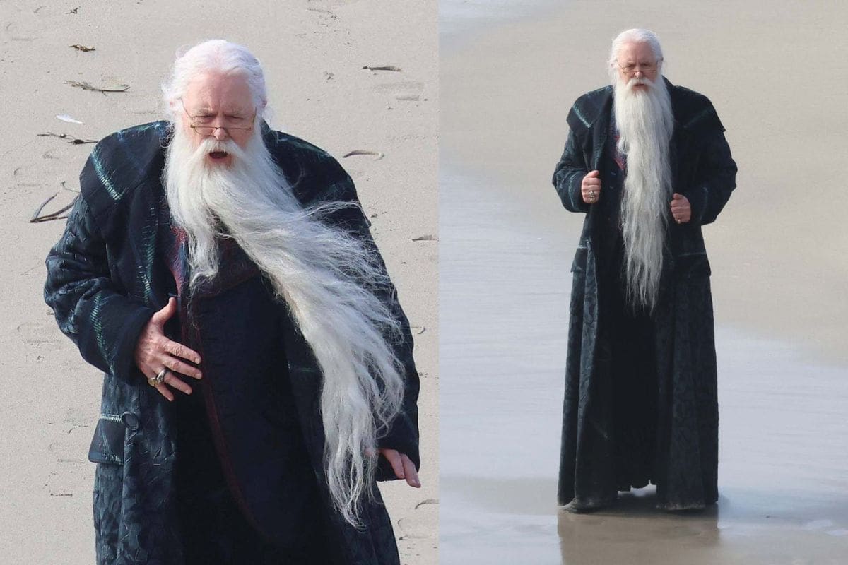Primeras imágenes de John Lithgow como Dumbledore