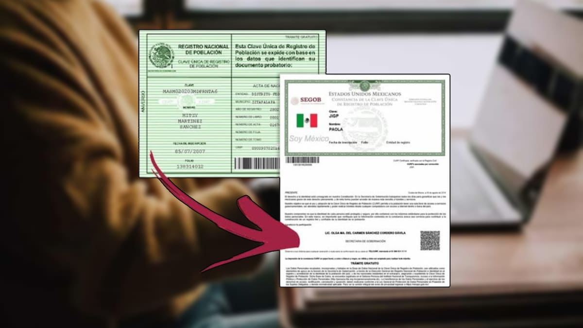 La CURP puede descargarse de manera gratuita por Internet y es más fácil de lo que seguramente crees.