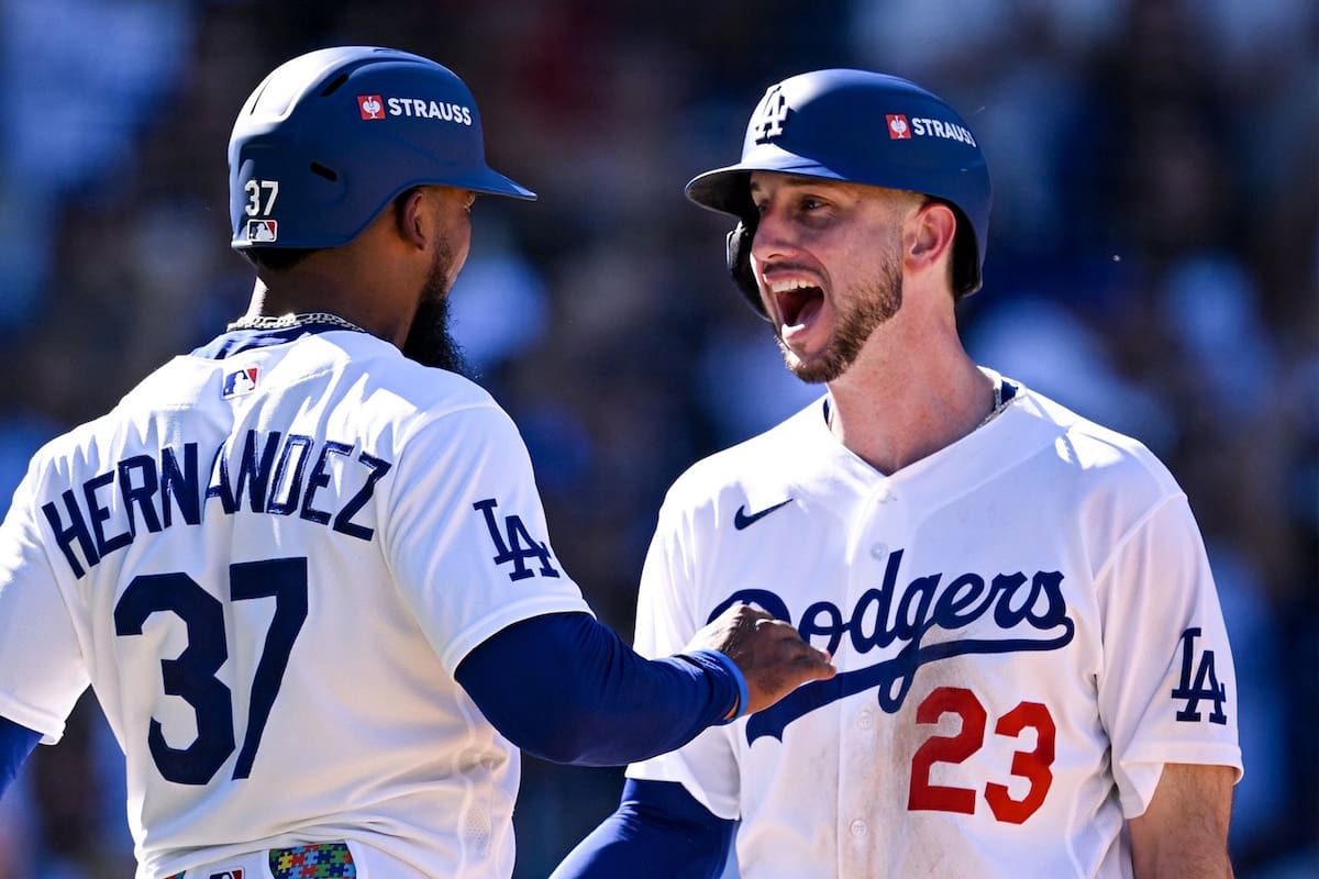 Dodgers castiga a Braves con tres jonrones y da primer paso rumbo al tricampeonato