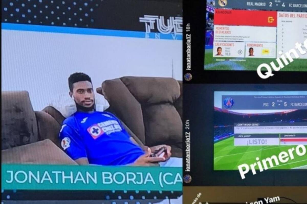Borja humilla en FIFA a aficionados que lo criticaron por derrotas del Cruz Azul en eLigaMX