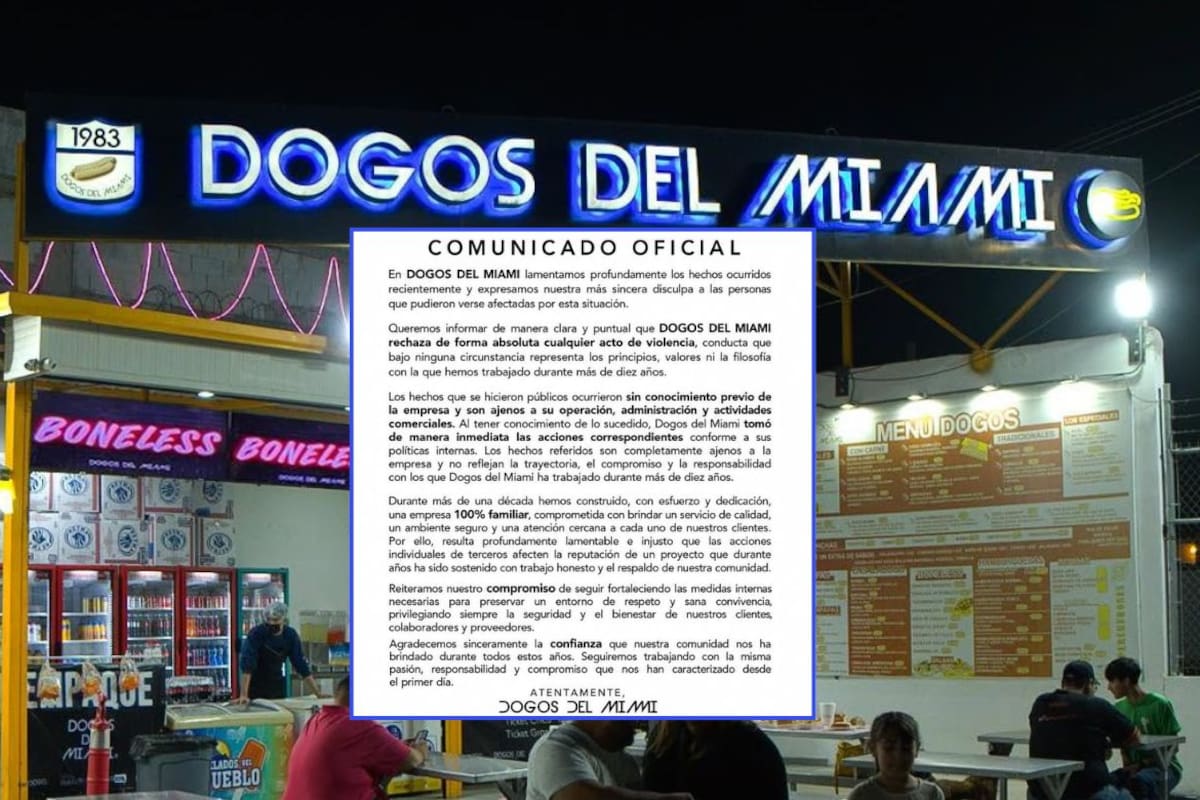 Dogos El Miami se disculpa por riña entre empleados y ofrece aclaraciones sobre el incidente