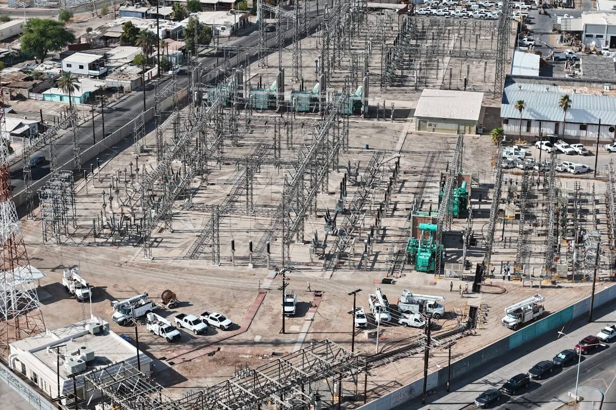 CFE realiza maniobras de reparación en Subestación Centro