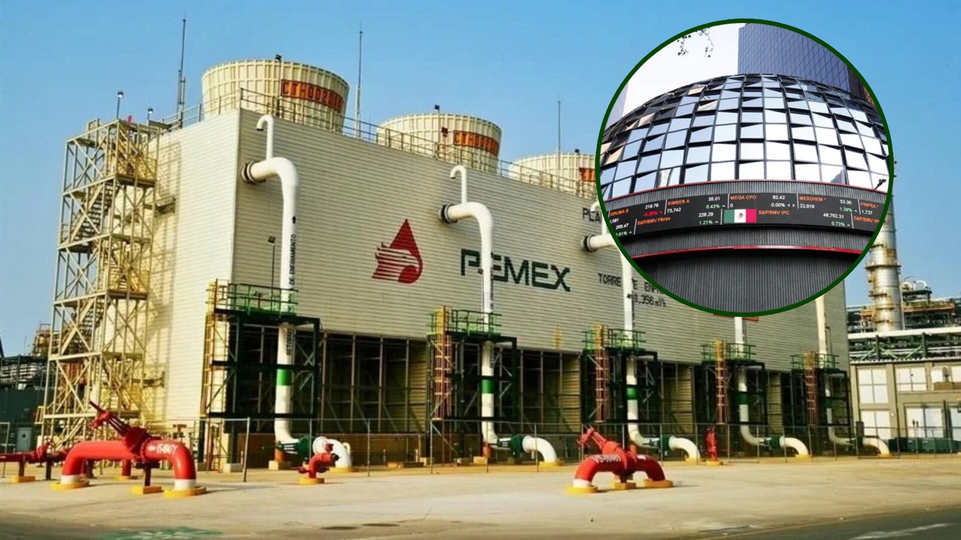 Petróleos Mexicanos regresó a cotizar a la Bolsa Mexicana de Valores con la intención de cubrir adeudos y seguir con su plan de inversión. | Especial GH
