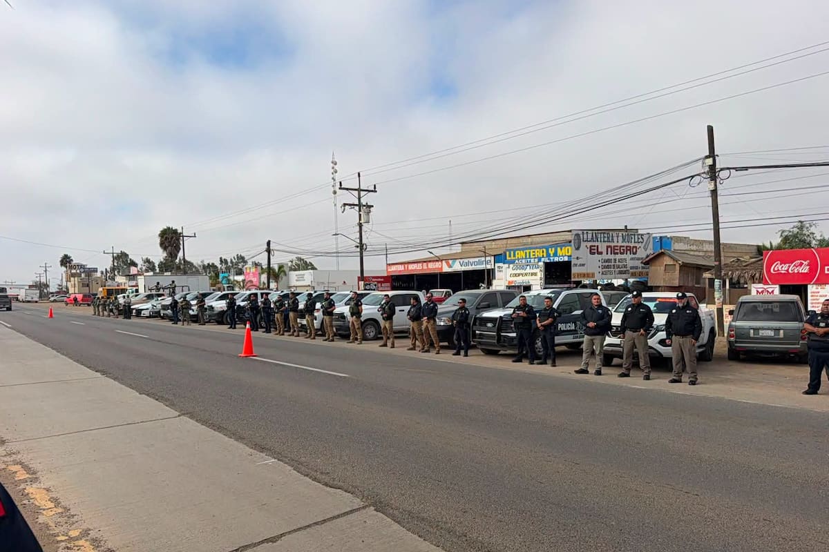 Refuerzan vigilancia en San Quintín con filtros de seguridad