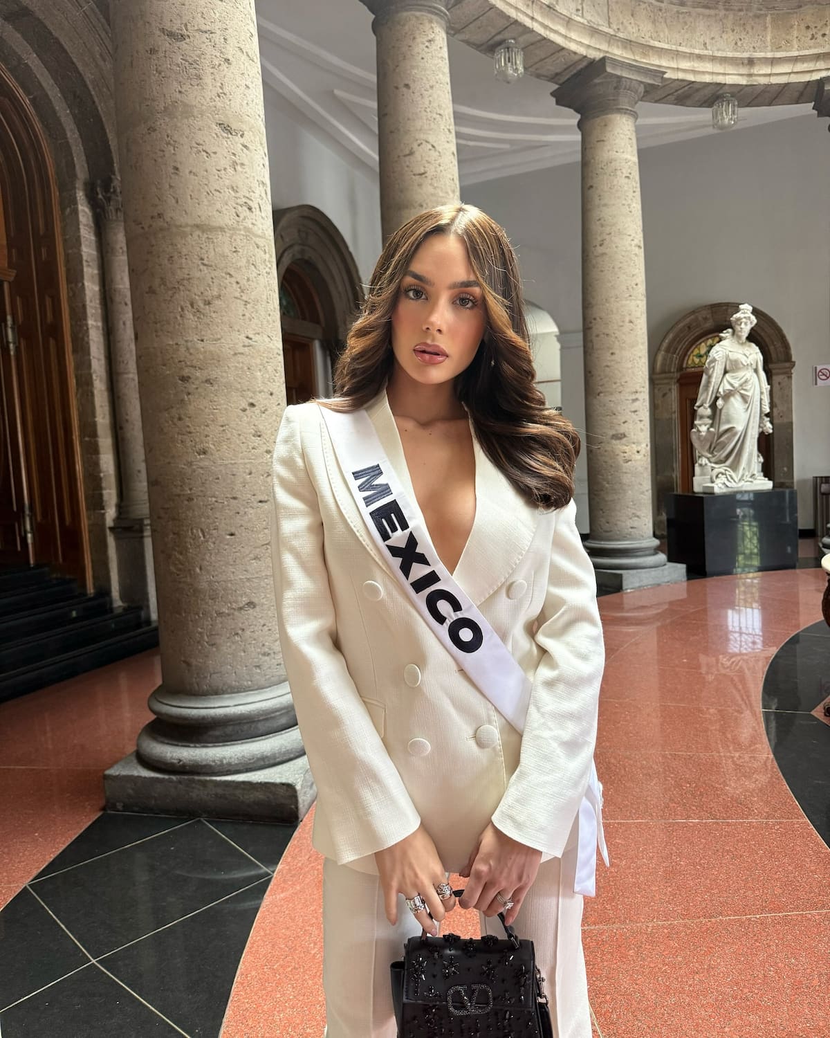 María Fernanda Beltrán representante de México en Miss Universo 2024 / Instagram: @fersitabel