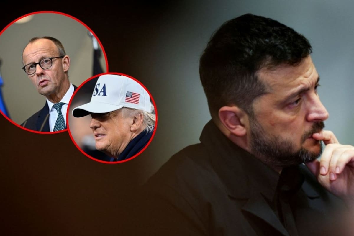 Zelenski se reúne en Berlín con emisarios de Trump y el canciller Merz en una reunión de más de cinco horas para negociar garantías de seguridad para Ucrania; las conversaciones se reanudarán este lunes