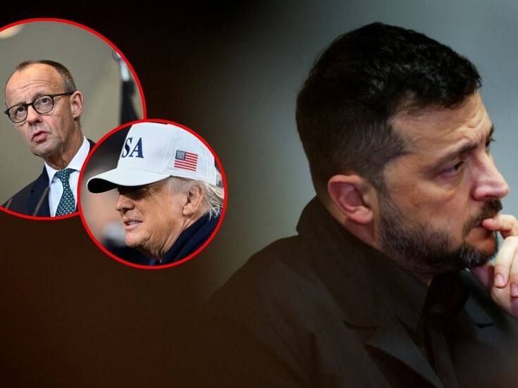 Zelenski se reúne en Berlín con emisarios de Trump y el canciller Merz en una reunión de más de cinco horas para negociar garantías de seguridad para Ucrania; las conversaciones se reanudarán este lunes