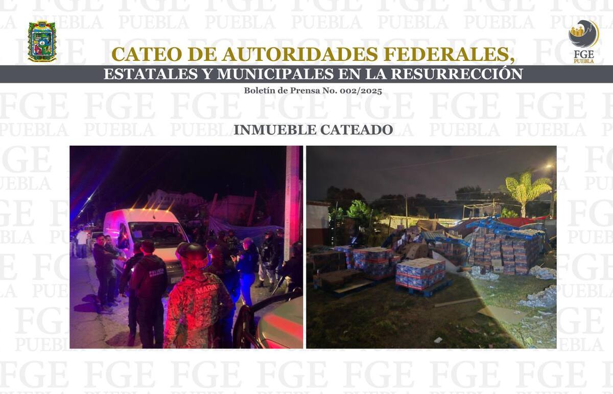 Fiscalía General del Estado de Puebla.