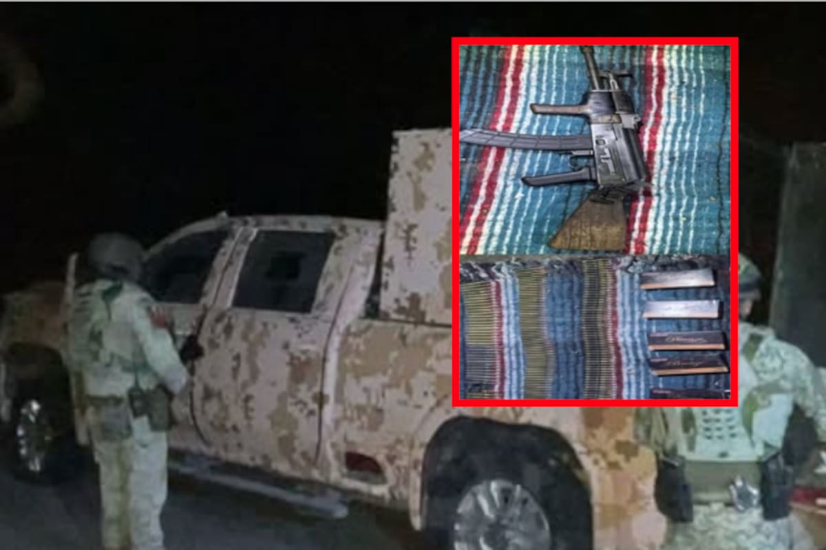 Encuentran camioneta clonada y blindada con 300 balas en Rosario, Sinaloa