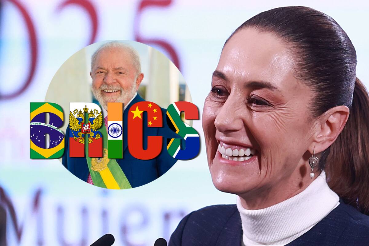 Sheinbaum responde a la invitación a la cumbre BRICS 2025 para México de parte de Brasil y Lula da Silva