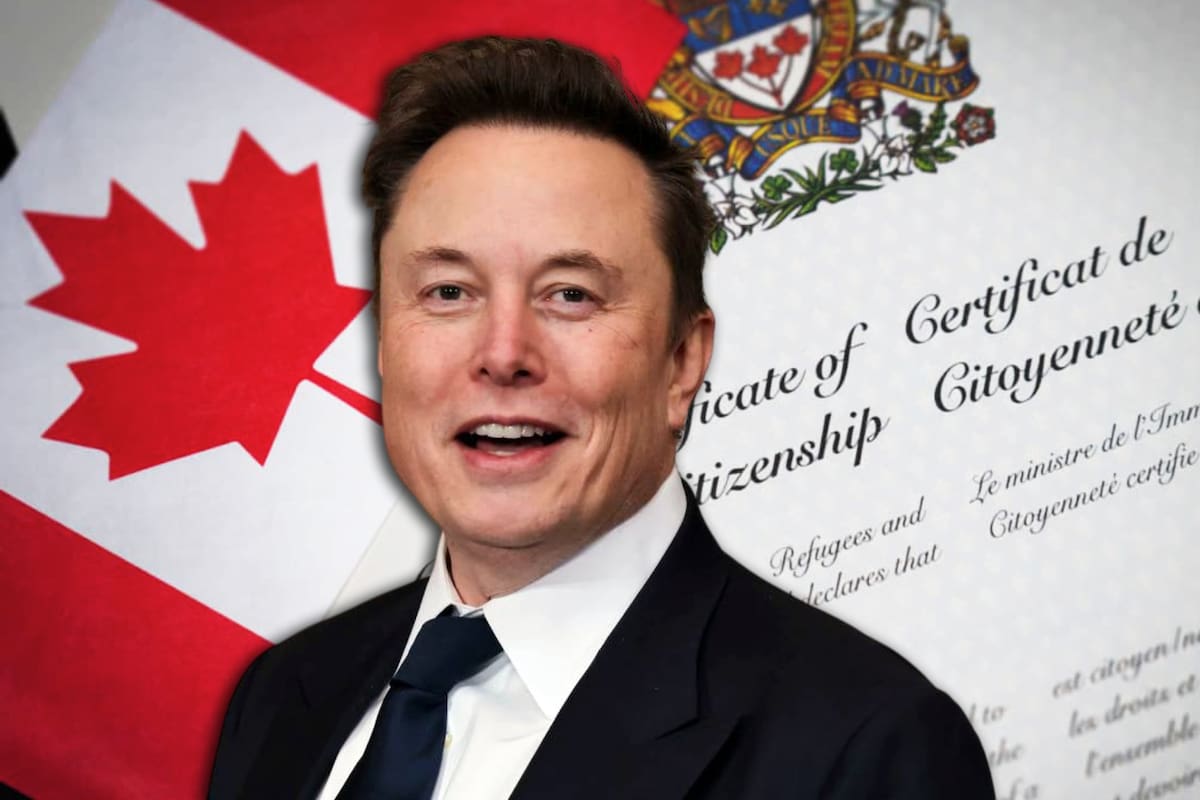 Miles de canadienses firman petición de revocar ciudadanía a Elon Musk, ¿cuántas nacionalidades tiene?