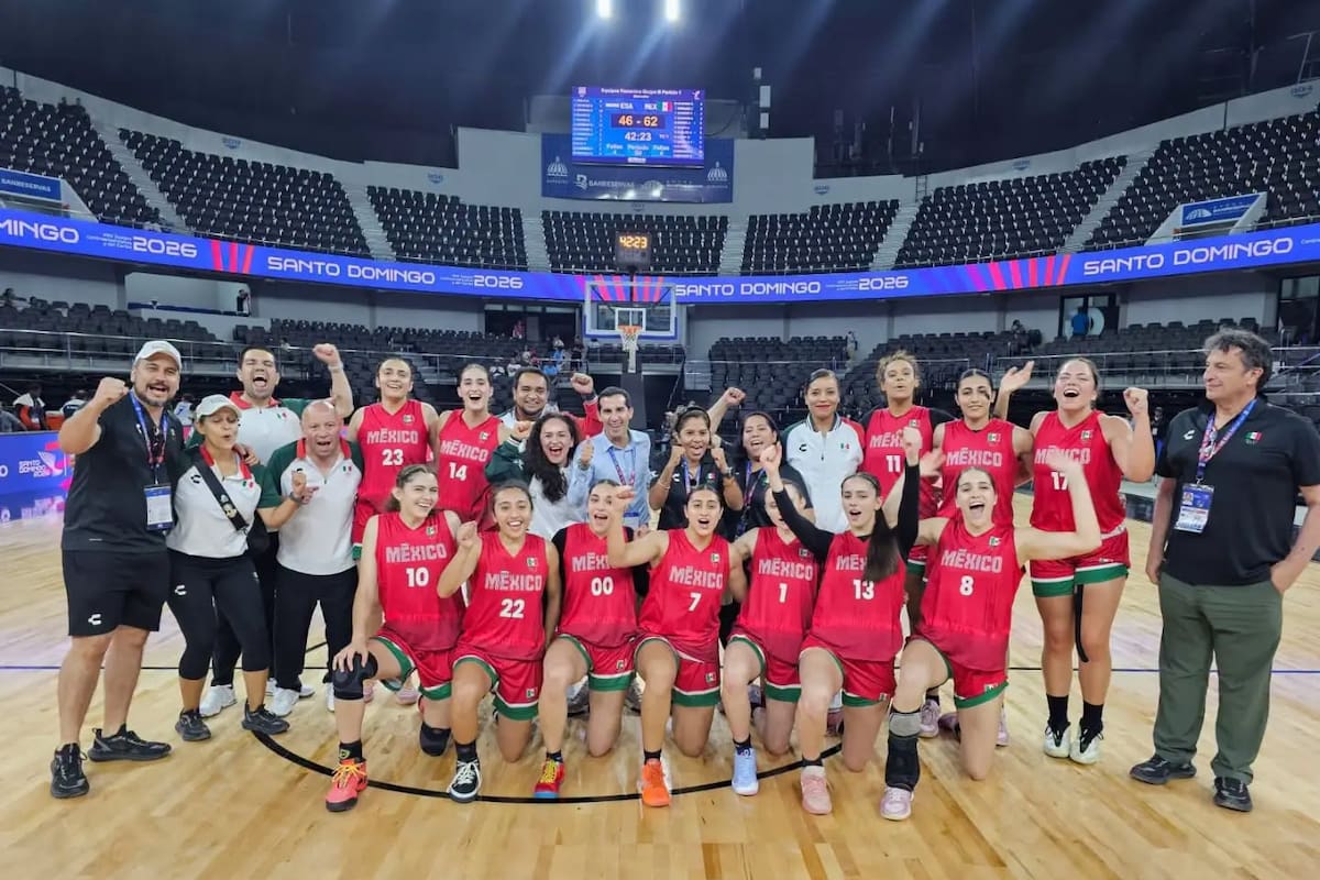 Avanza México con marca perfecta en basquetbol femenil de Juegos Centroamericanos