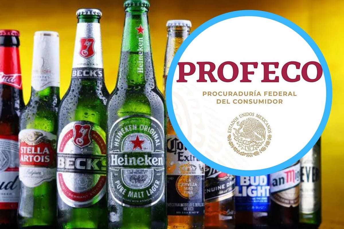 De económicas a caras y de light a calóricas: Estas son las mejores marcas de cerveza según Profeco