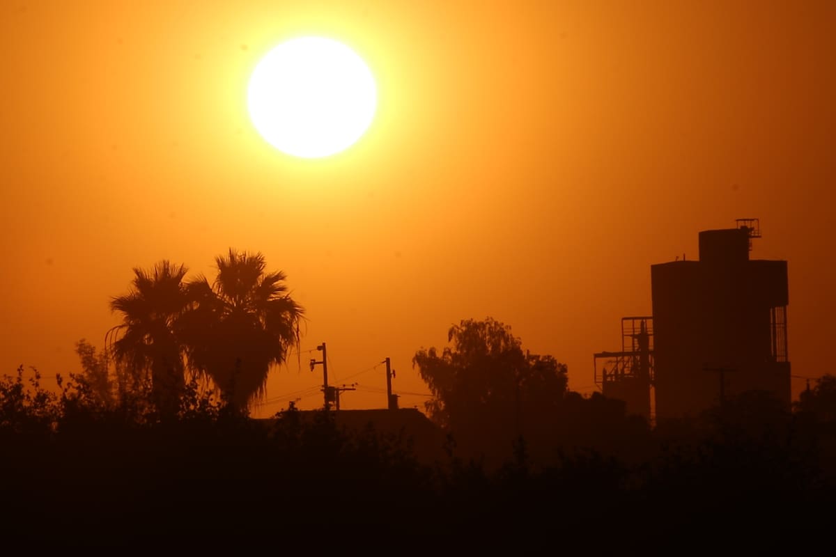 San Luis Río Colorado enfrentará otra semana de calor extremo; temperaturas rondarán los 45 grados