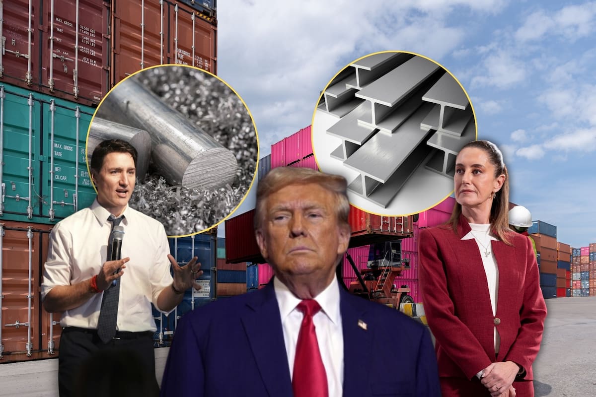 Nuevos aranceles de Donald Trump al acero y aluminio: ¿Cómo afectan a México y Canadá?