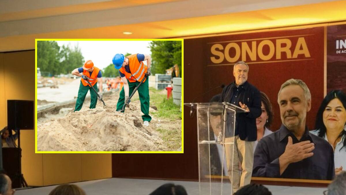 Alfonso Ramírez Cuéllar rinde su primer informe en Sonora y destaca la reforma laboral