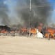 Incendio en Tijuana afecta seis casas en Vía Rápida
