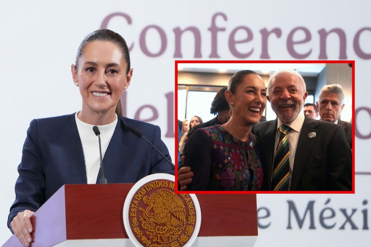 Sheinbaum defiende a Lula da Silva tras críticas por su saludo en la Cumbre del G7: “No lo tomo como algo ofensivo”, dice