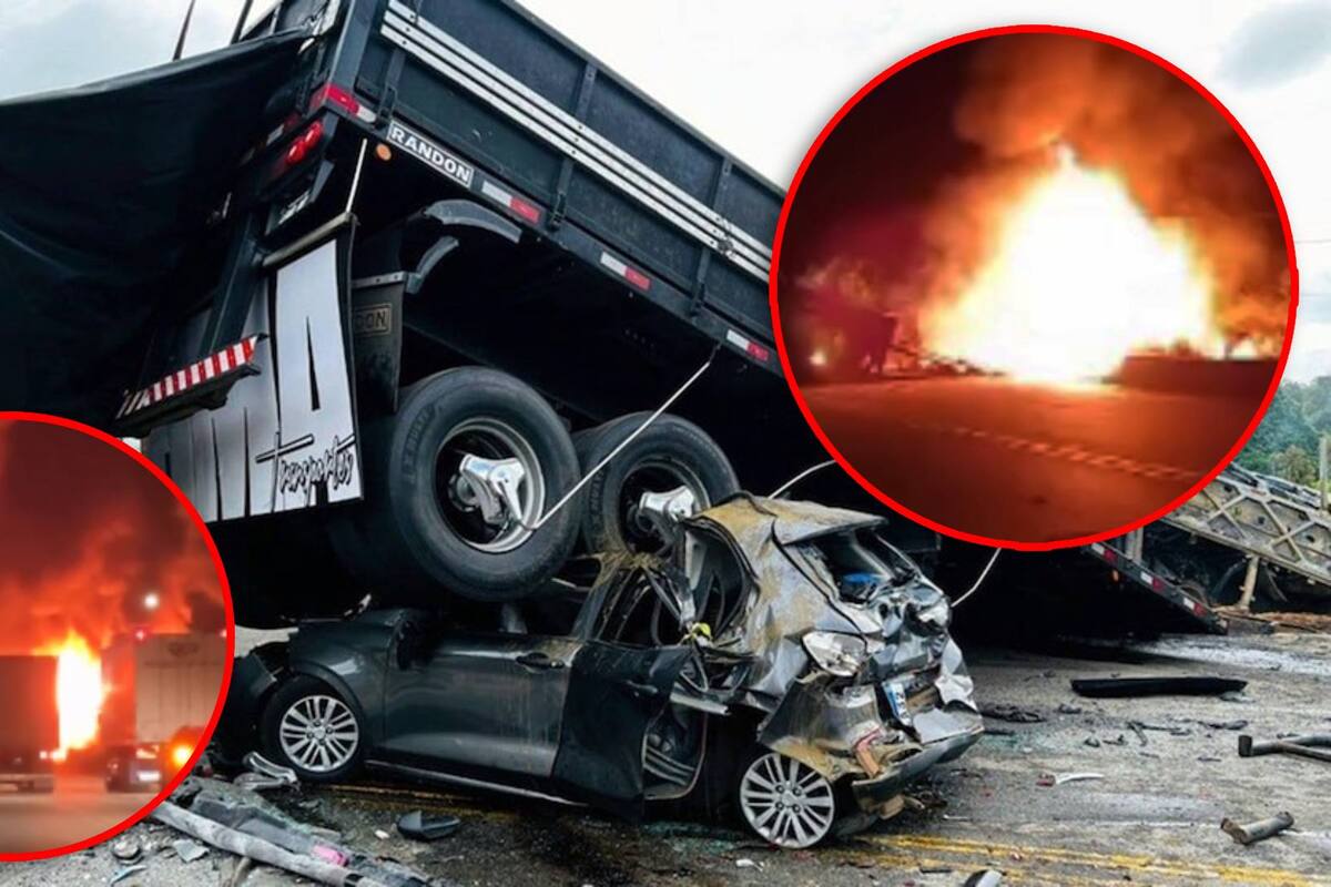 Mueren casi 40 personas en brutal accidente de ómnibus en Brasil