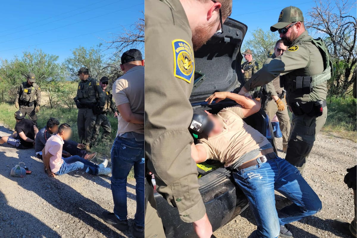 Border Patrol frustra traslado ilegal de personas y captura a dos traficantes
