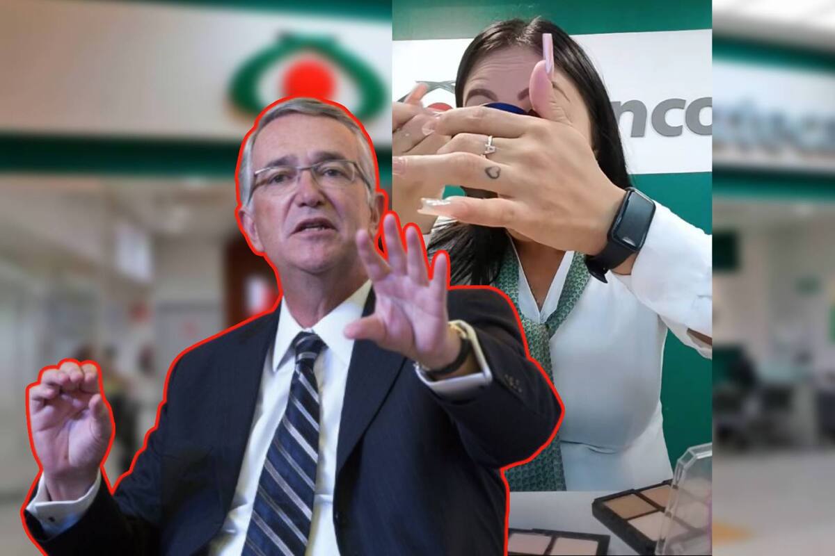 Salinas Pliego defiende a empleada de Banco Azteca que se maquilla en el trabajo tras queja de cliente