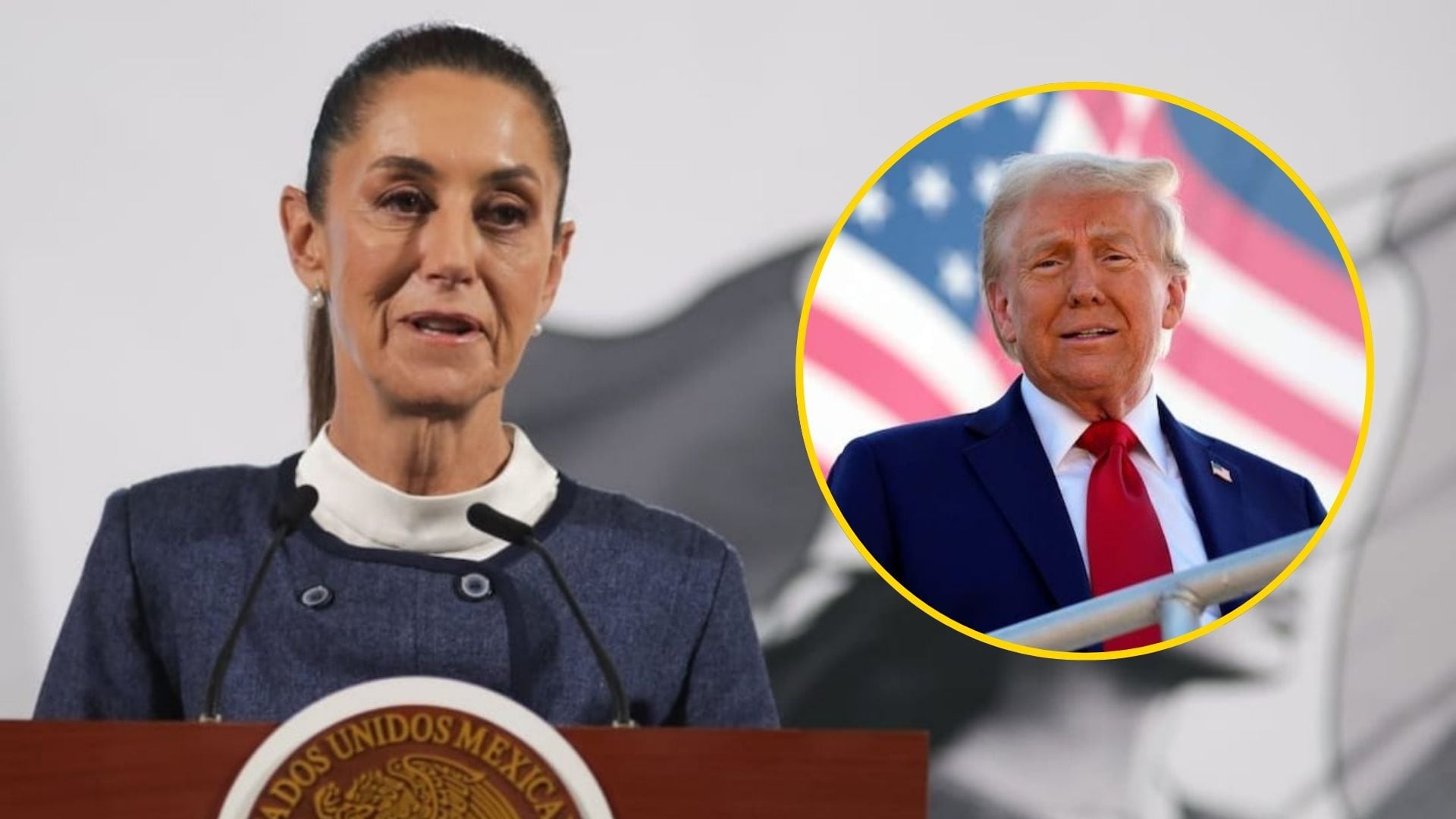 Tras declaraciones de Donald Trump, Claudia Sheinbaum descarta de nuevo intervención militar de EU en México