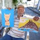 A los 87 años, cambia la cámara por el pincel para generar ingresos
