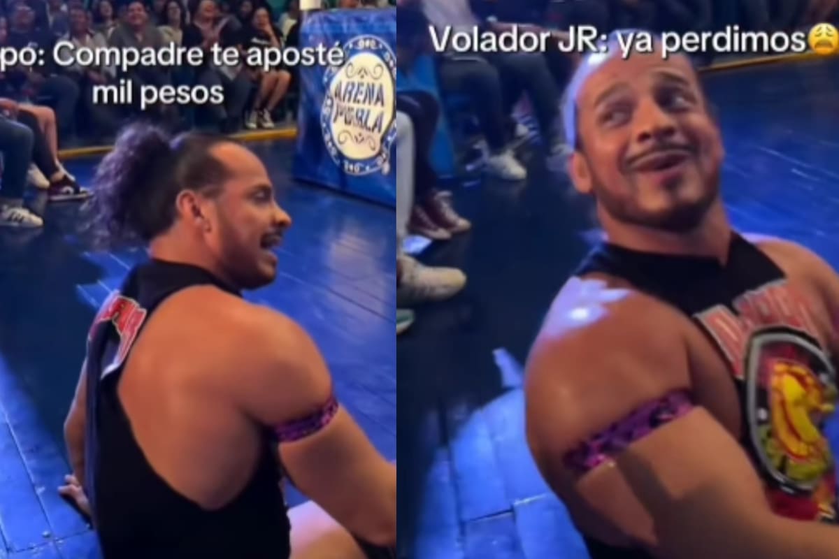 Joven le dice a un luchador que apostó por él y este le responde “ya perdimos”: el momento se vuelve viral