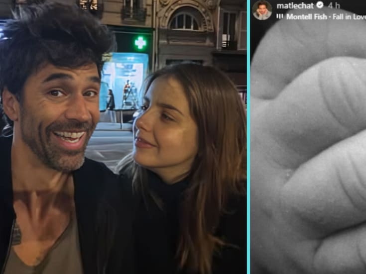 Michelle Renaud y Matías Novoa celebran la llegada de su segundo hijo en común en España