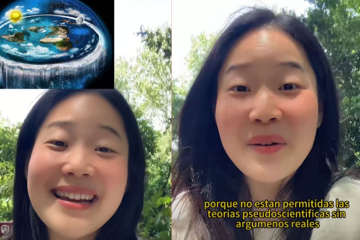 Influencer asegura que en China no existen terraplanistas