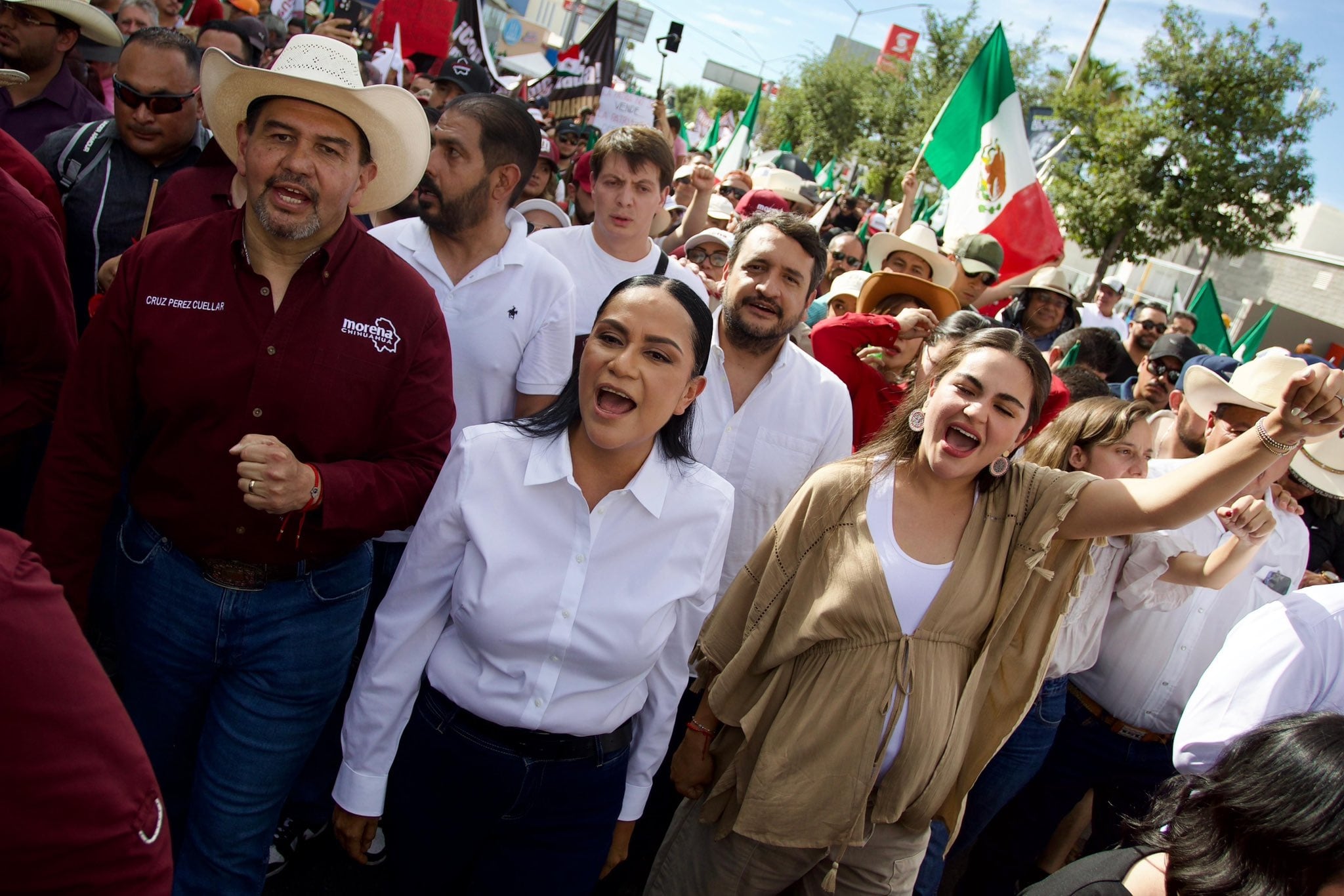Ariadna Montiel, Andréa Chávez y