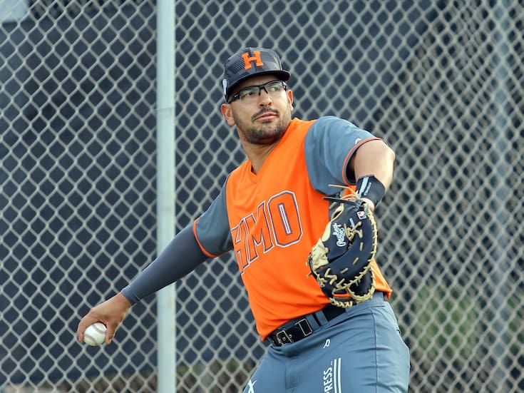 Reporta Darick Hall a pretemporada de Naranjeros de Hermosillo