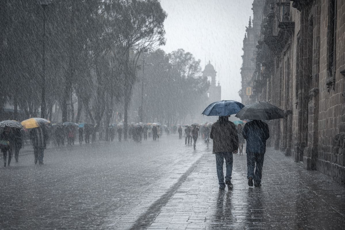 Fuertes tormentas con lluvias para el miércoles y el jueves en estas ciudades