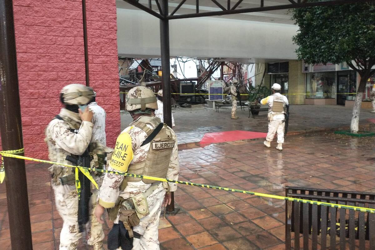 Administración Urbana determinará causas del colapso de techo en plaza de Tijuana