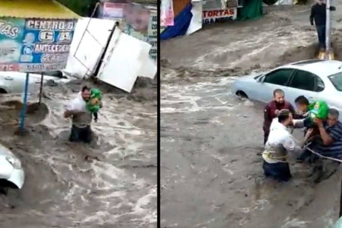 Los videos más impactantes de las inundaciones en Ecatepec que dejaron dos muertos