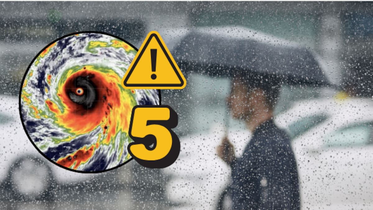 Huracán Genevieve ya alcanzó la categoría 5: ¿Qué estados resentirán sus efectos? El SMN prevé lluvias intensas, oleaje elevado y riesgo por corrientes de resaca este lunes