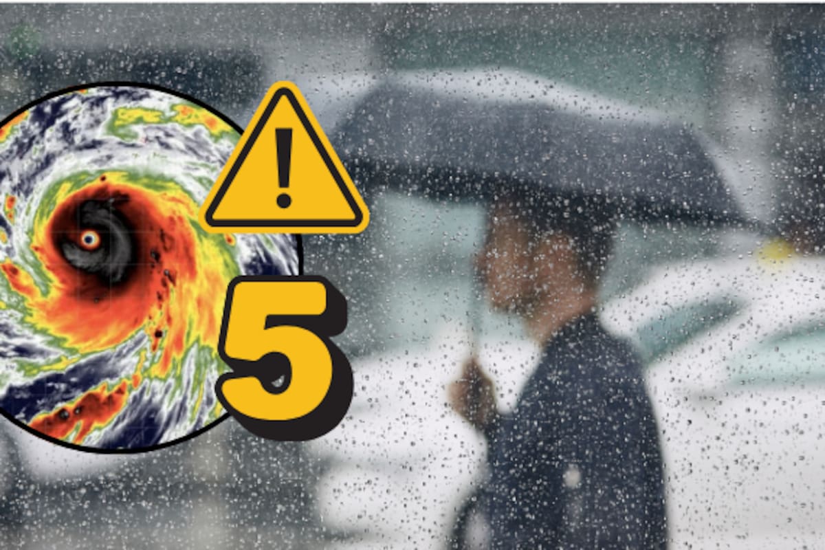 Huracán Genevieve ya alcanzó la categoría 5: ¿Qué estados resentirán sus efectos? El SMN prevé lluvias intensas, oleaje elevado y riesgo por corrientes de resaca este lunes