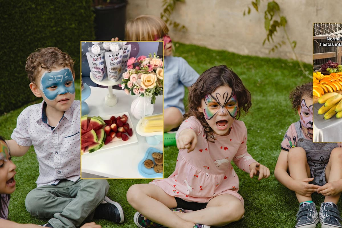 Fiestas sin azúcar: la tendencia infantil que causa comentarios encontrados en redes sociales