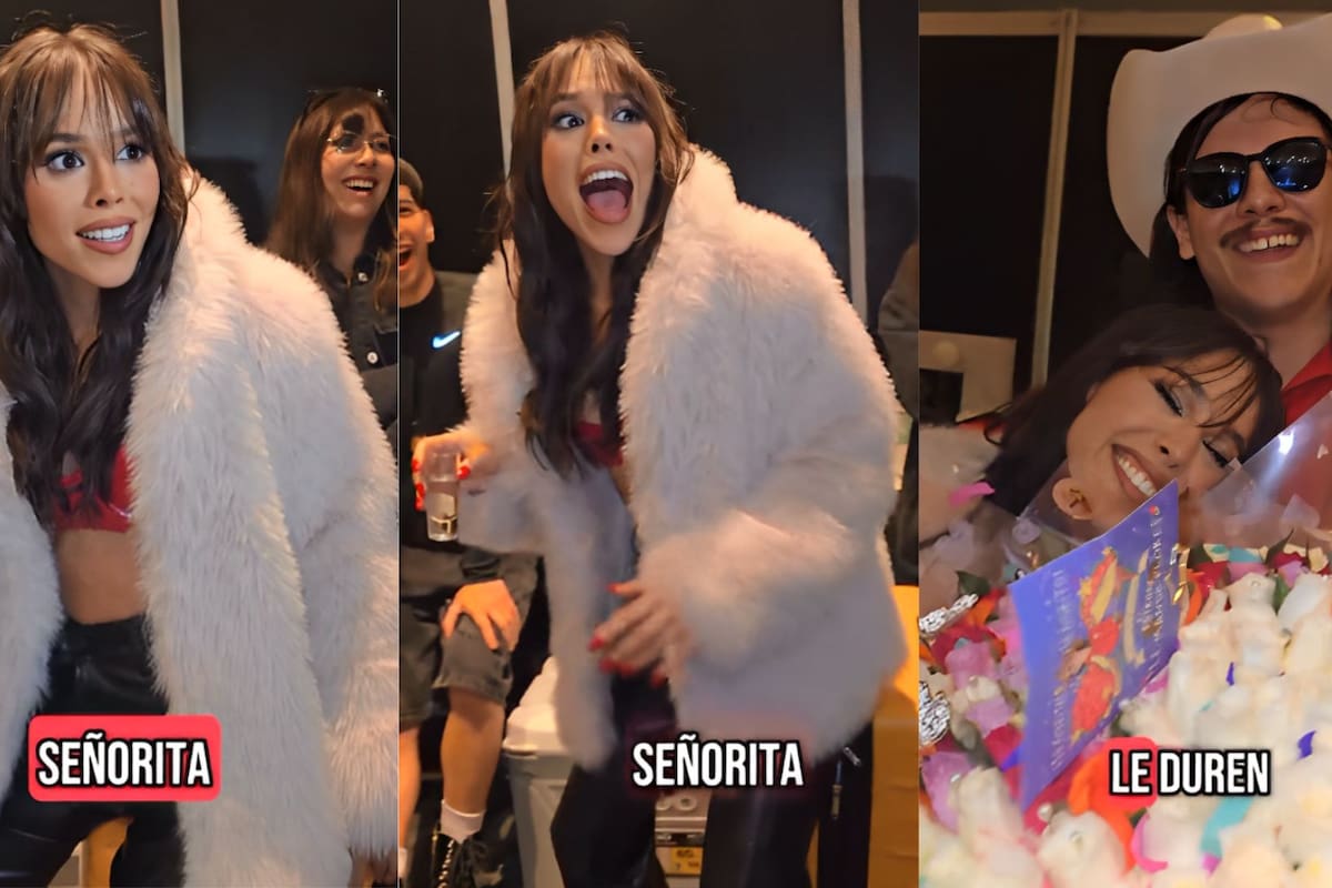 Danna es sorprendida con Flores “El Patrón”; así reaccionó