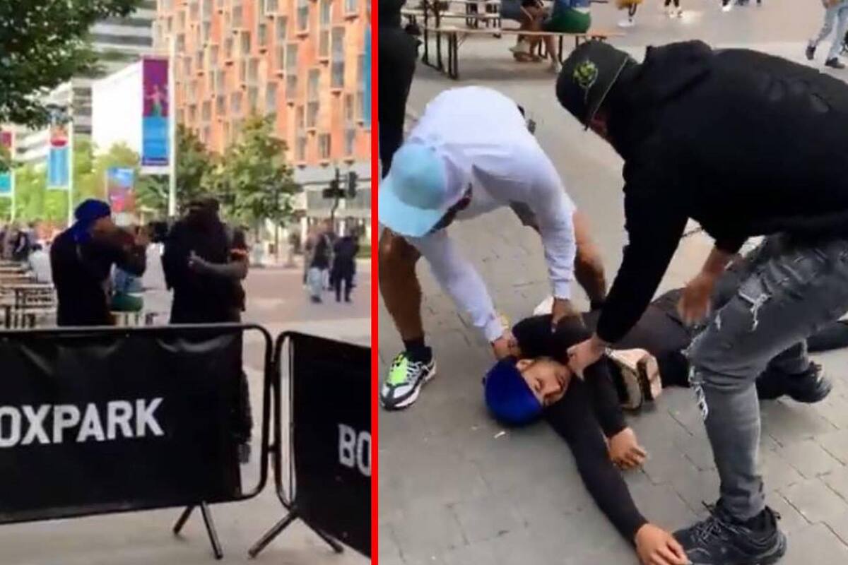 Julius Francis, exboxeador que enfrentó a Mike Tyson y que ahora es guardia, noquea a un hombre (VIDEO VIRAL)