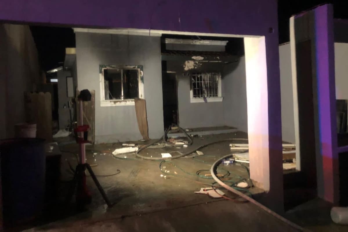 Familia resulta con lesiones tras explosión de mina de gas