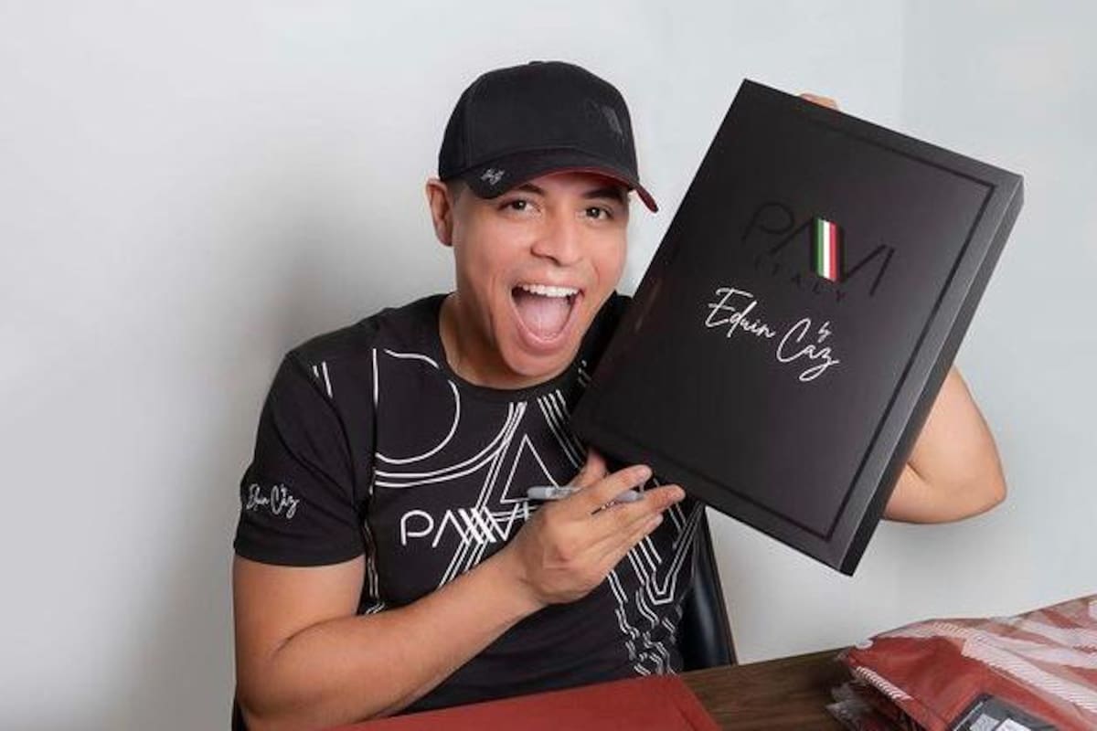 Eduin Caz se lanza como empresario de moda