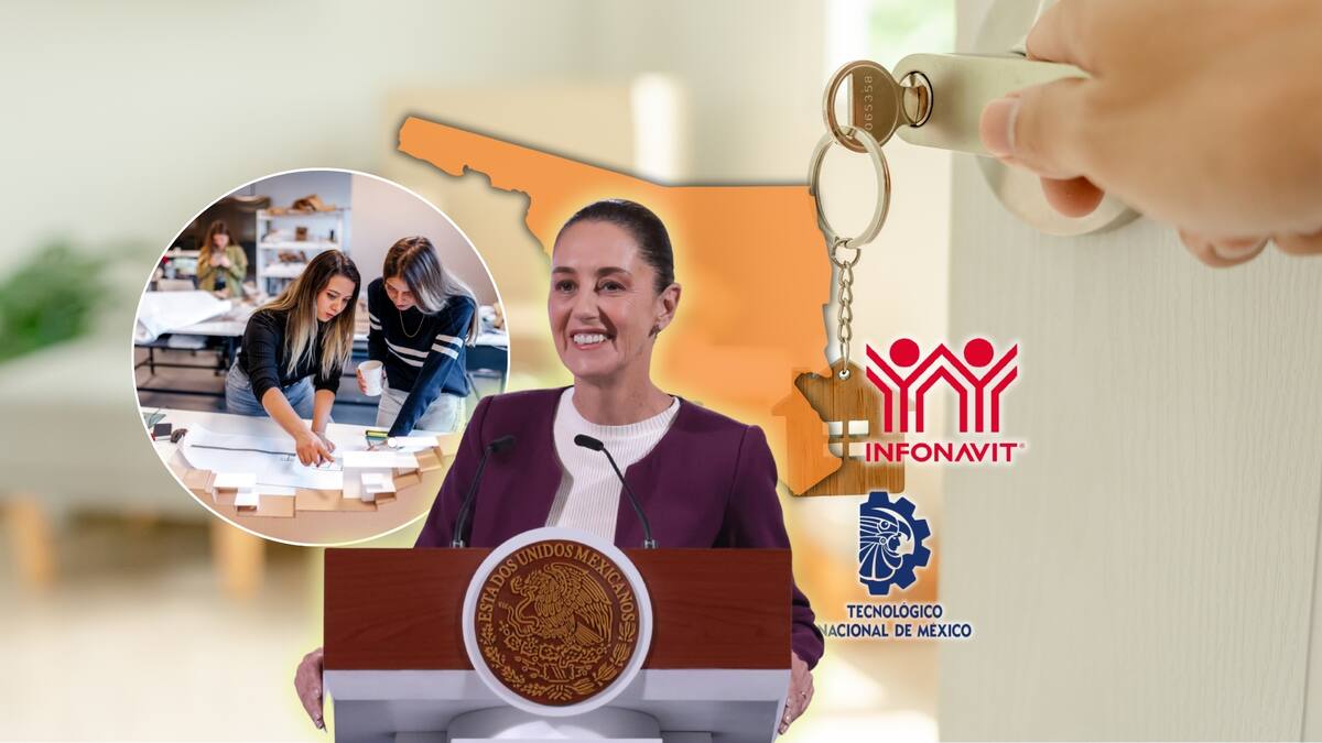 Sonora está entre los estados beneficiados con el convenio de viviendas de Infonavit y TecNM. Foto: Especial