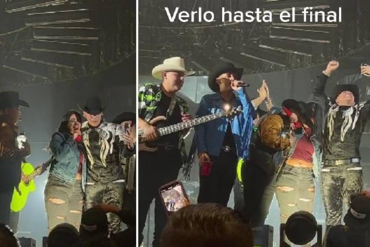 VIDEO: Fanática de Grupo Firme revela su orientación sexual en el escenario