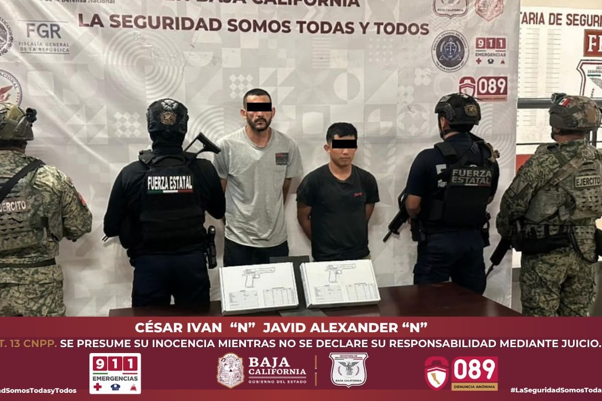 Capturan a “El 60” en operativos en Tecate; contaba con dos órdenes de aprehensión por homicidio